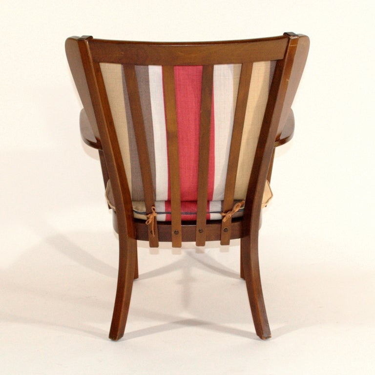 Vintage Søren Hansen “Canada” Chair for Fritz Hansen In Excellent Condition For Sale In Bryn Mawr, PA