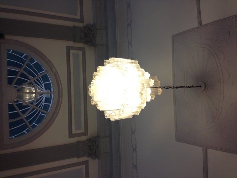 Venini Murano Tronchi Hanging Light/Chandelier