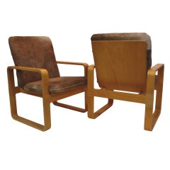 Pair of Thygesen & Sørensen Low Back Chairs Model 5131