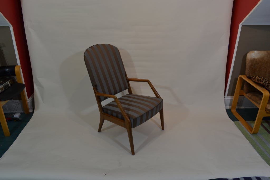 Vintage Danish Mid-Century Modern Easy Chair By Orla Mølgaard For Sale 1