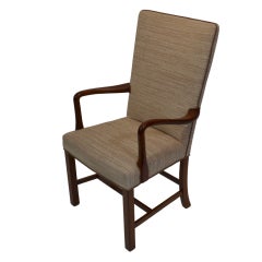 Hvidt & Mølgaard Model 231/266 High Back Lounge Chair