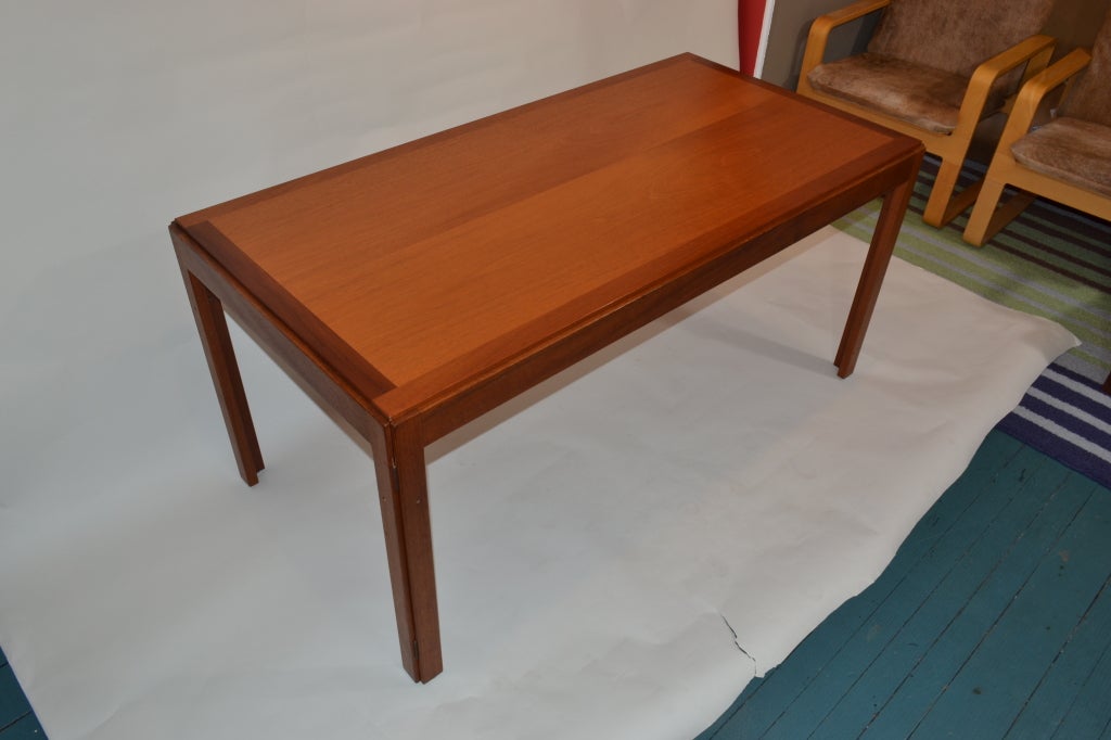 Mahogany Folding Table Nr. 6300 by Børge Mogensen