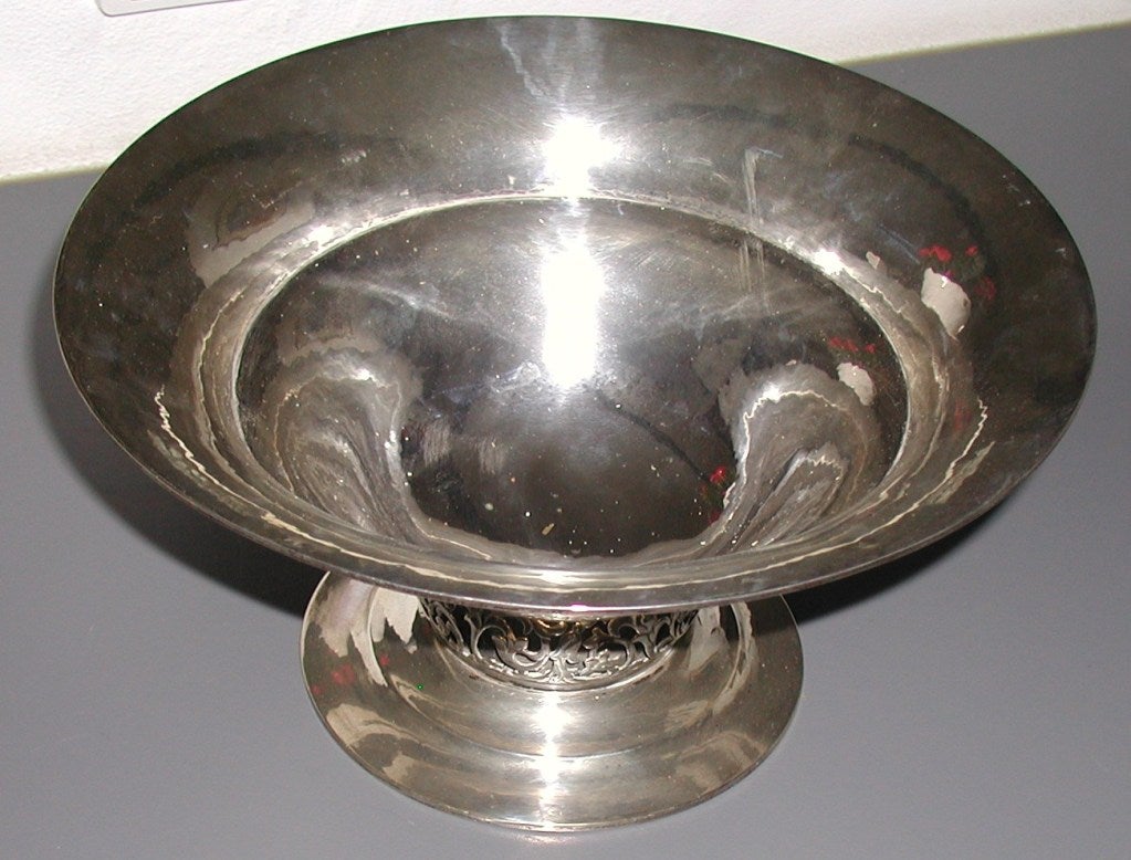 Silver Bowl by A. Dragsted, Denmark