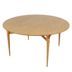Round Dining Table by Bruno Mathsson for DUX