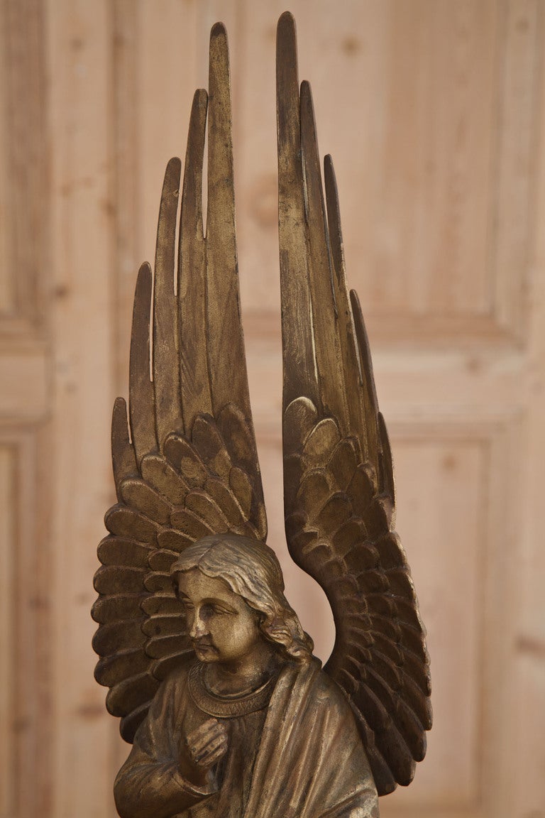 antique angel statues