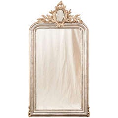 Antique French Napoleon III Period Mirror