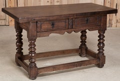 Rustic Antique Louis XIV Table