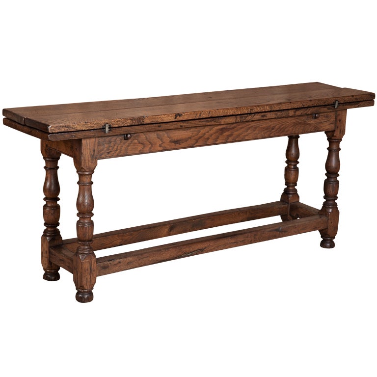 Antique Flip-Top Sofa Table at 1stdibs