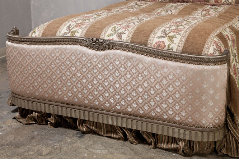 Antique Louis XVI French Painted Bed