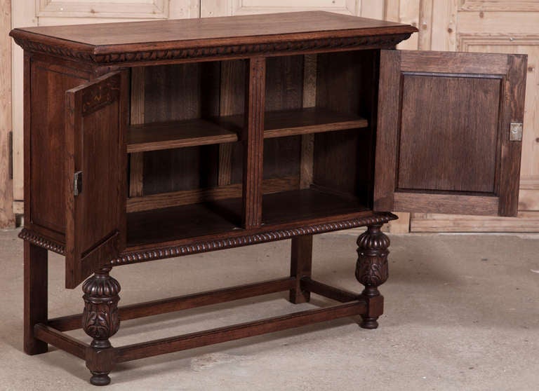 Vintage Renaissance Raised Buffet 2