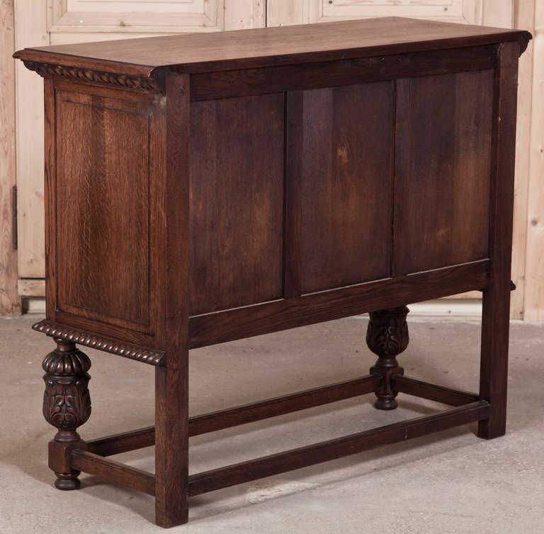 Vintage Renaissance Raised Buffet 5