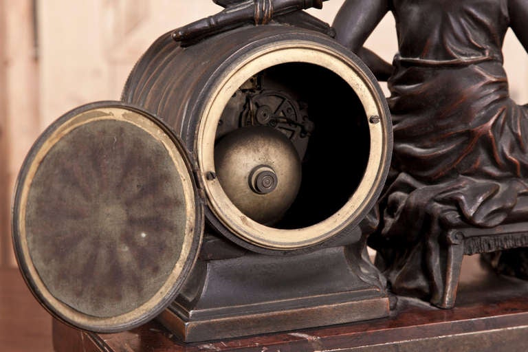 Antique French Louis XVI Mantel Clock 4