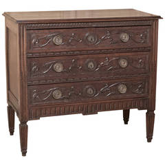 Country French Louis XVI Style Commode