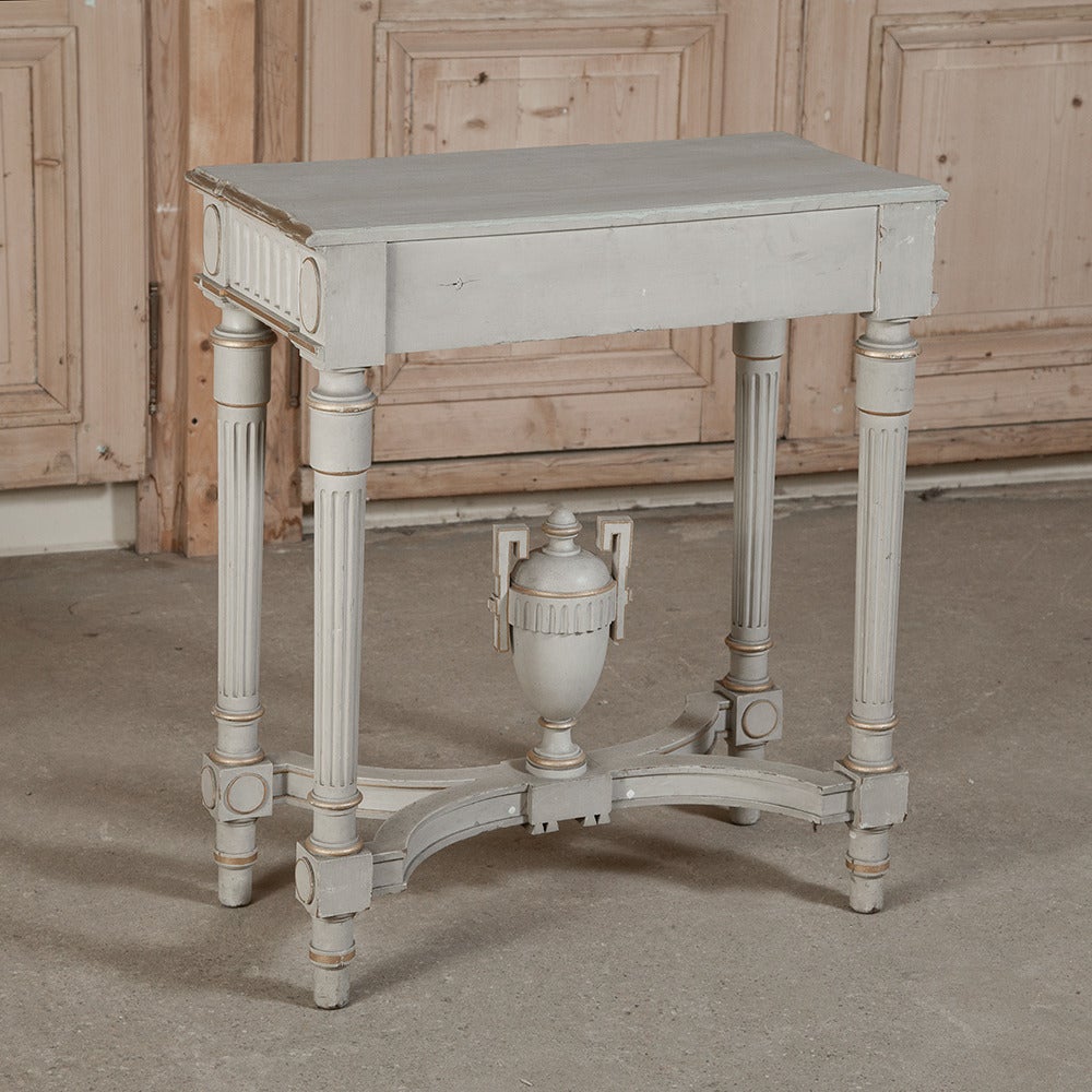 Louis XVI Painted Console Table 1