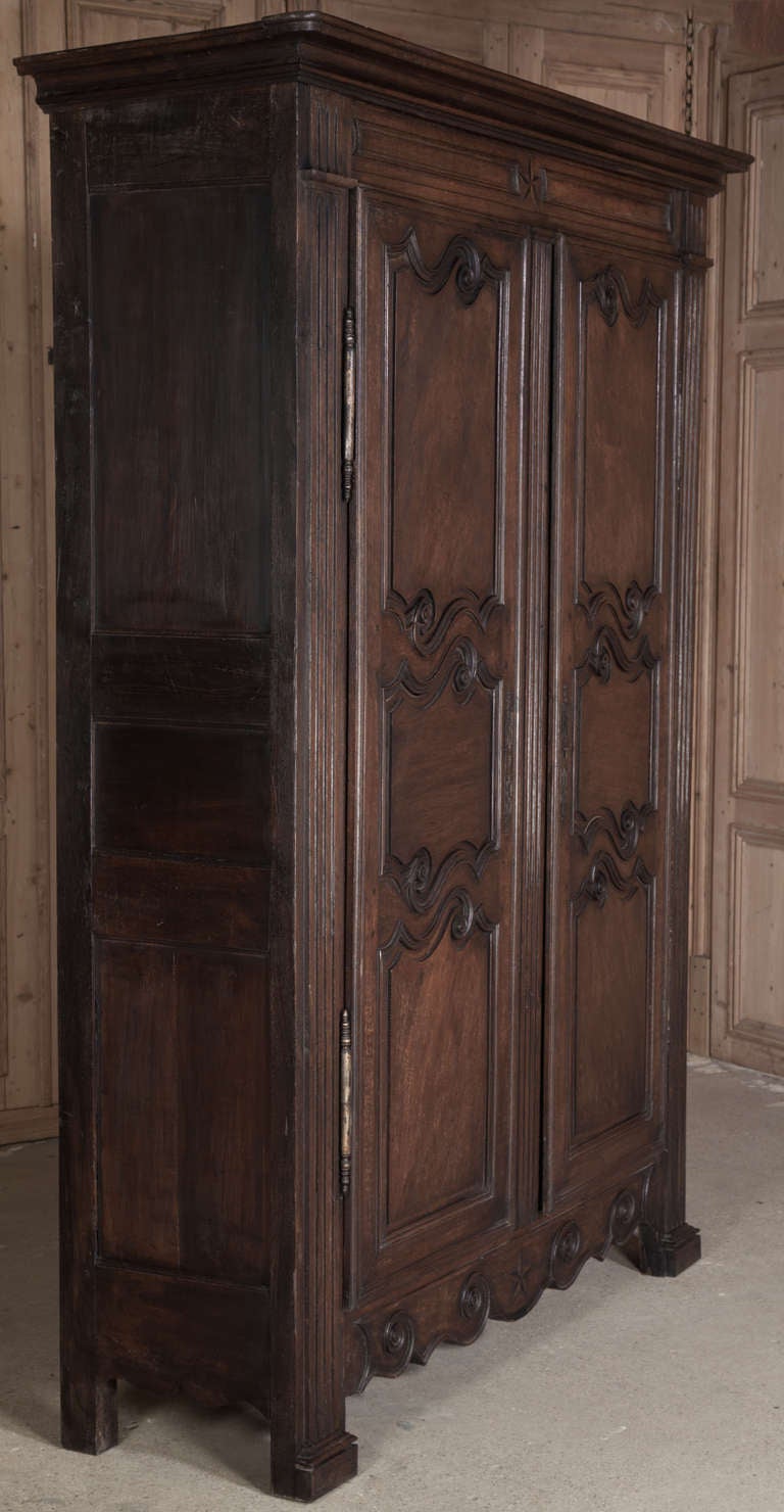 Antique Country French Armoire