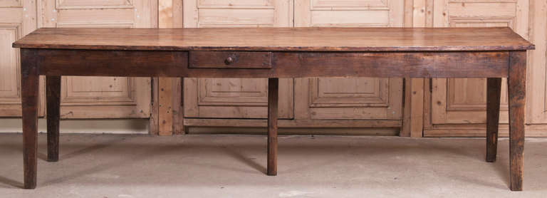 Antique Early 19th Century Rustic Banquet Table 2