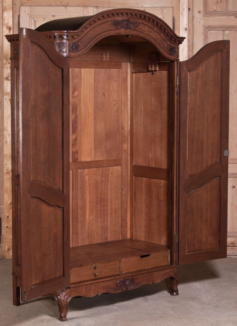 Antique Country French Armoire 3