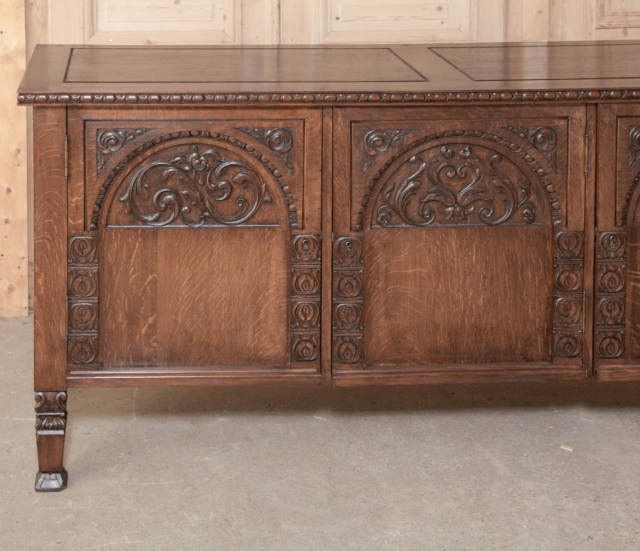 Neo Gothic Oak Buffet 2