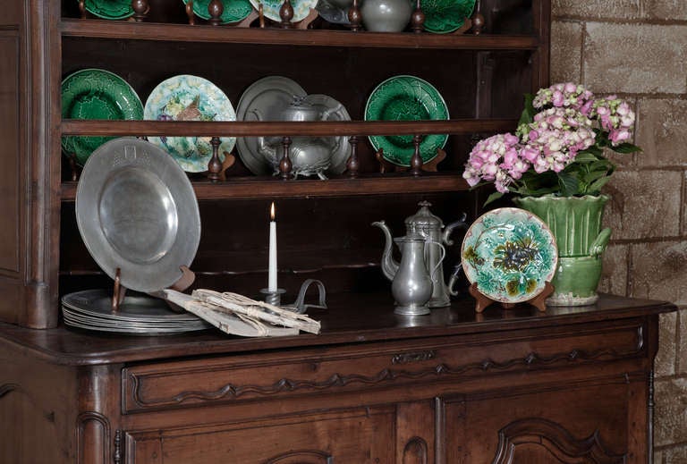 Country 18th Century Provencal Walnut Vaisselier
