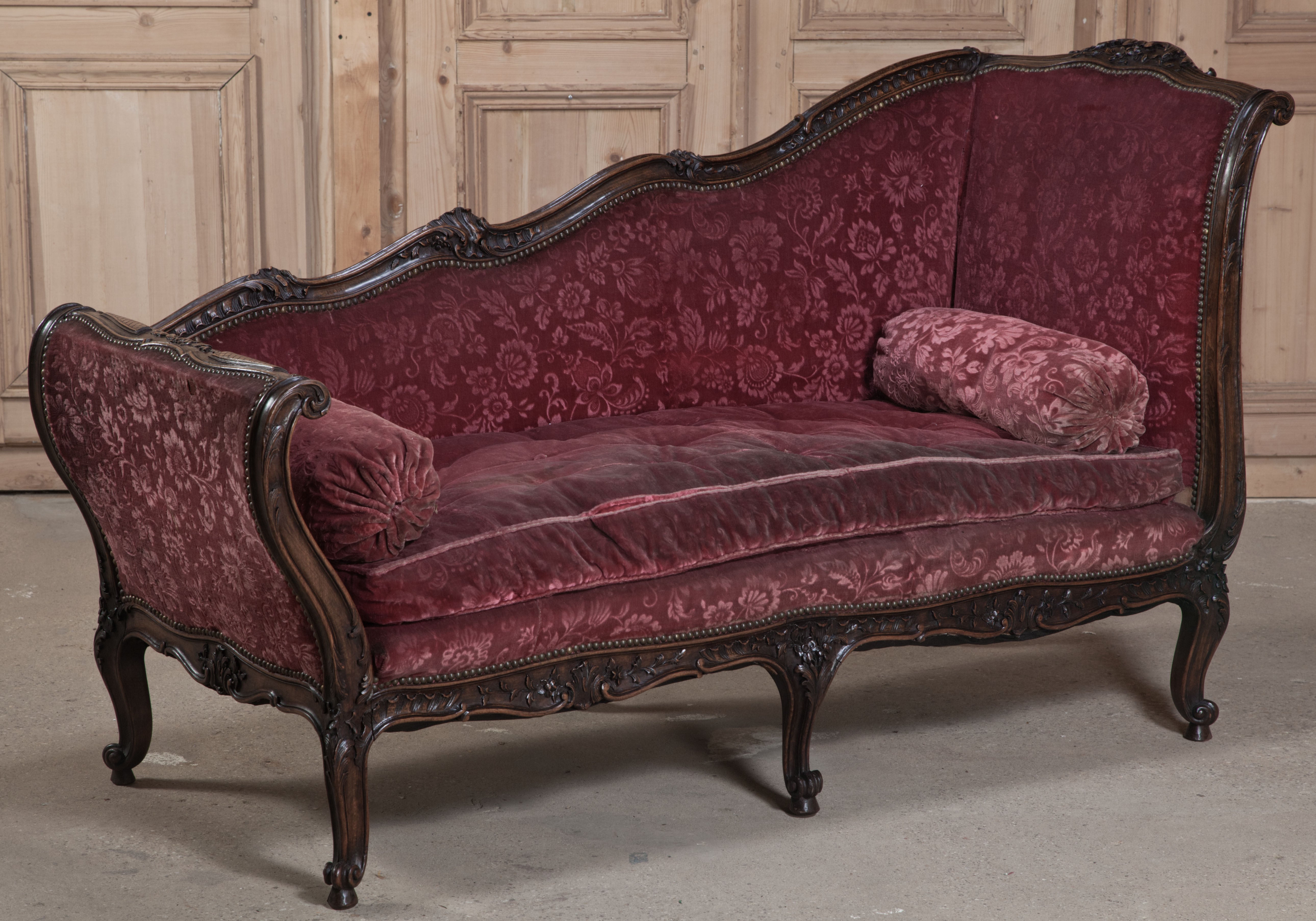 Antique Louis XV Salon Sofa
