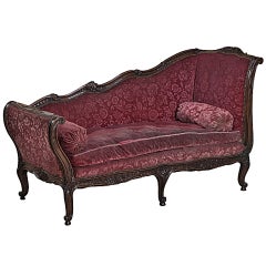 Antique Louis XV Salon Sofa
