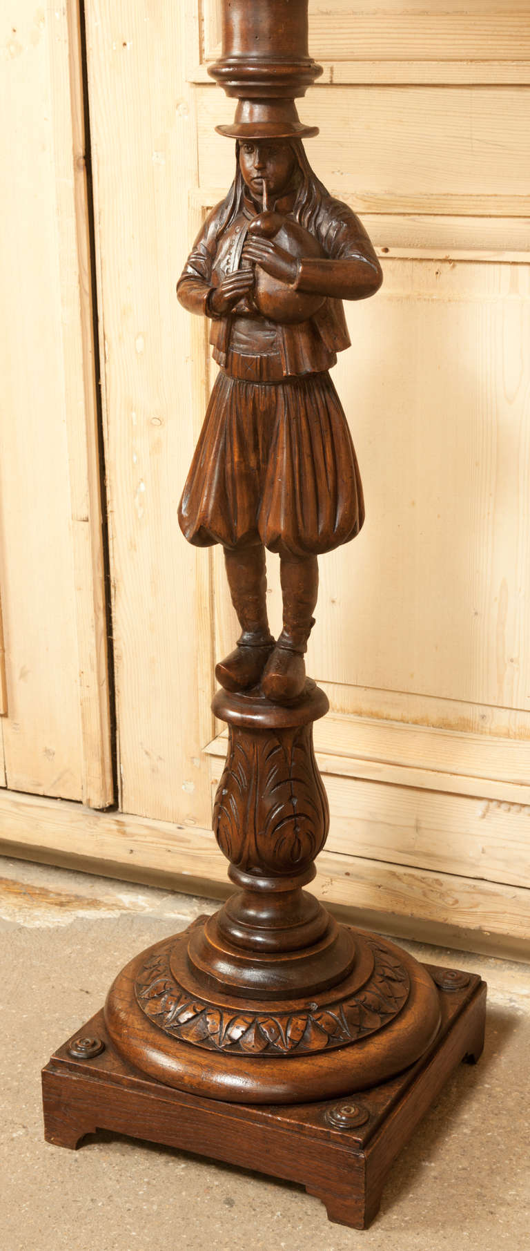 19th Century Antique French Pedestal from Brittany