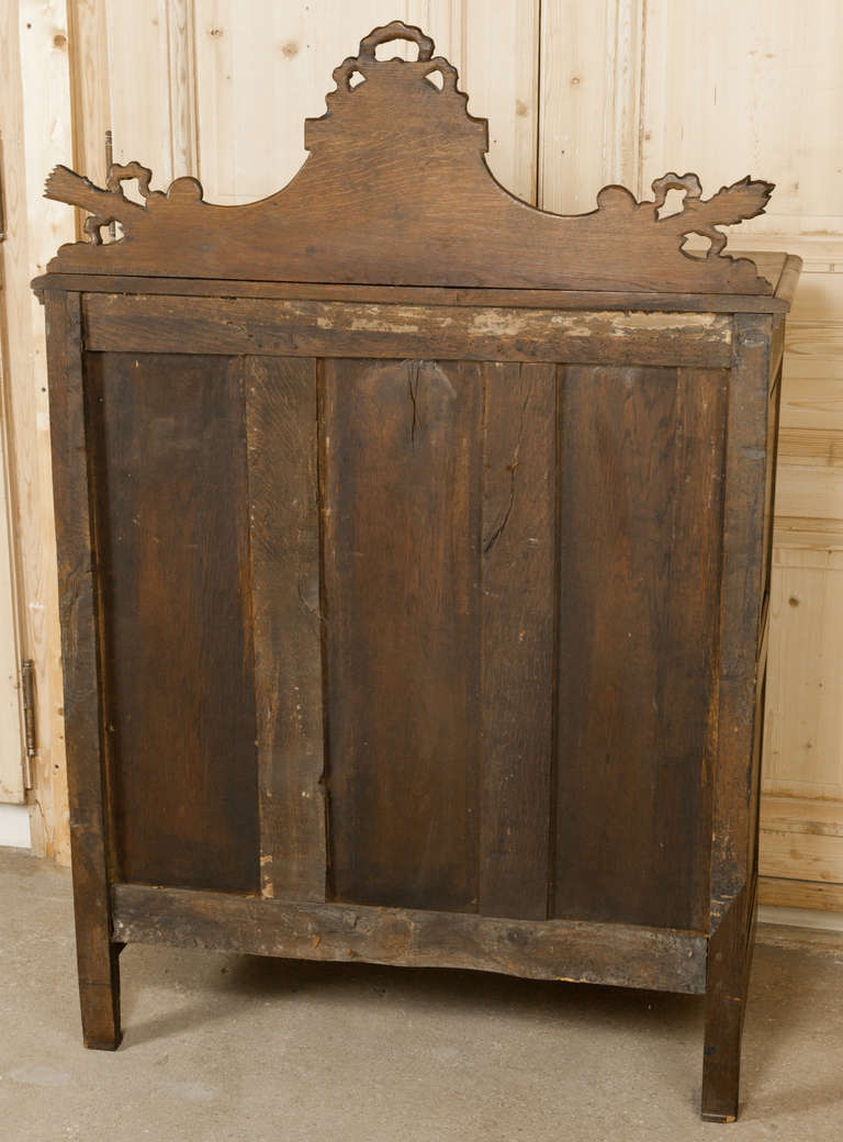 Antique Rustic French Louis XVI Cabinet 1