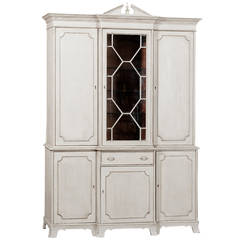 1970s Vintage English Style Painted Bookcase ~ SALE ~