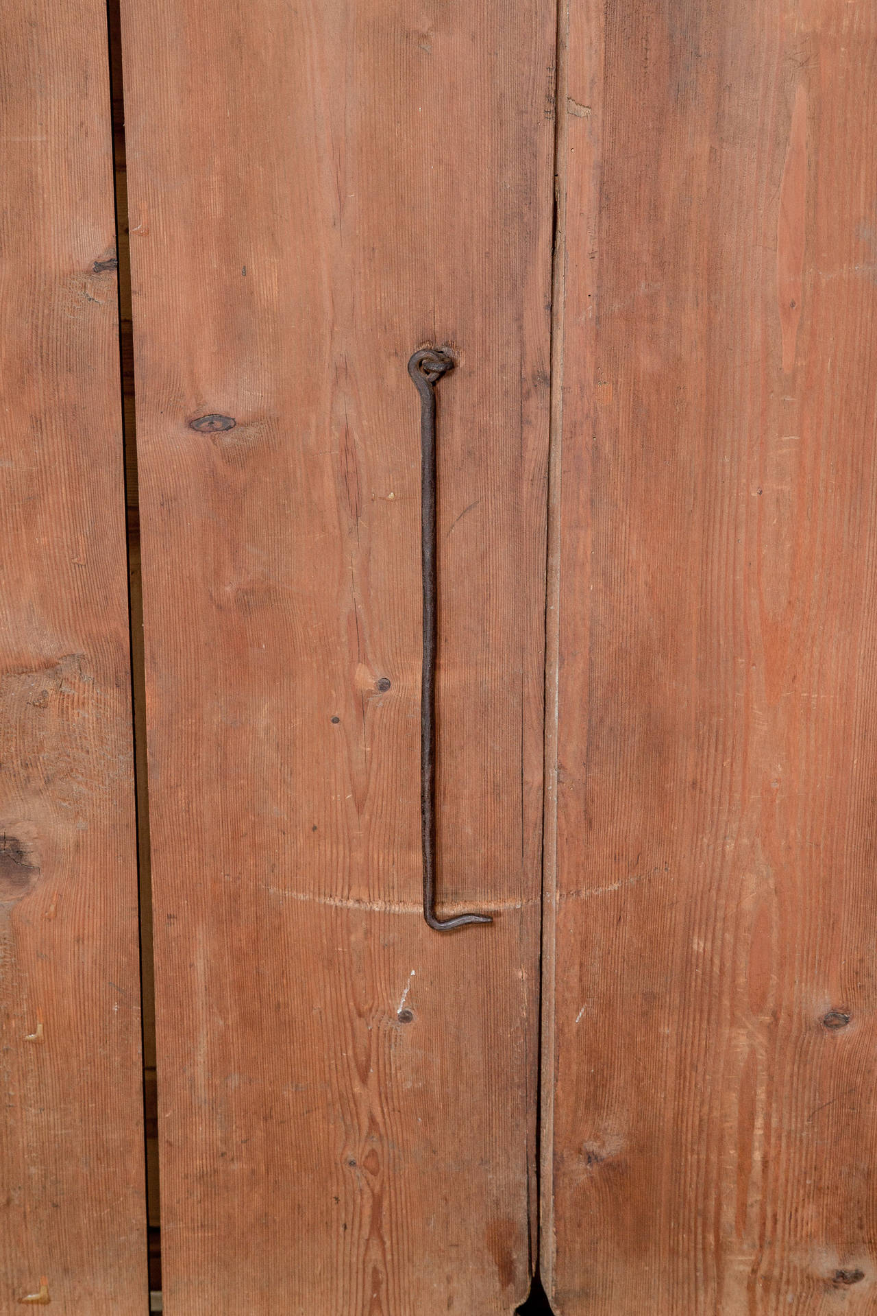 19th Century Rustic Swiss Painted Armoire 2