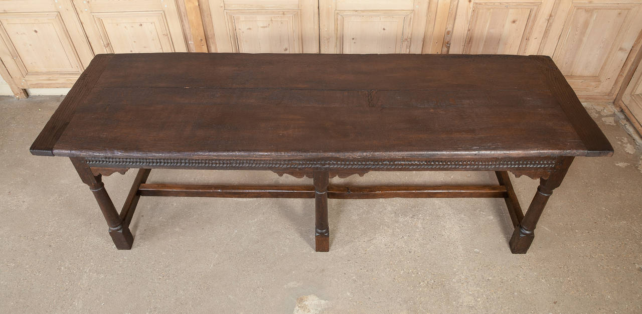Antique Rustic Renaissance Table In Excellent Condition In Dallas, TX