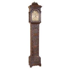 Antique English Regency Long Case Clock