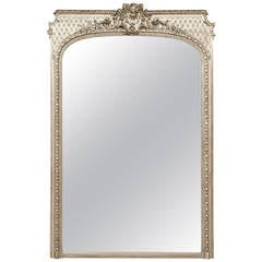 19th Century French Baroque Gilded Mirror