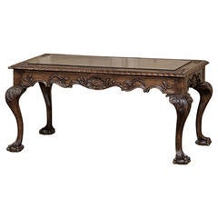 Chippendale Marble Top Coffee Table