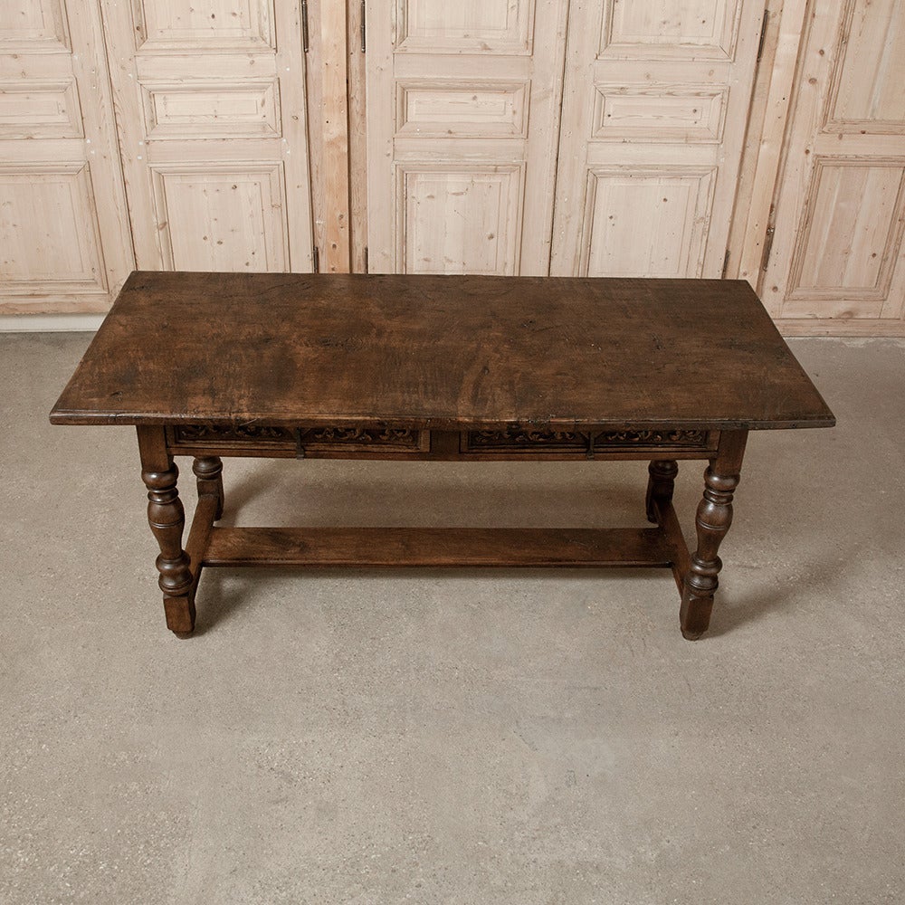 Antique Rustic Italian 18th Century Desk 4