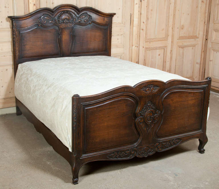 20th Century Vintage Country French Bed