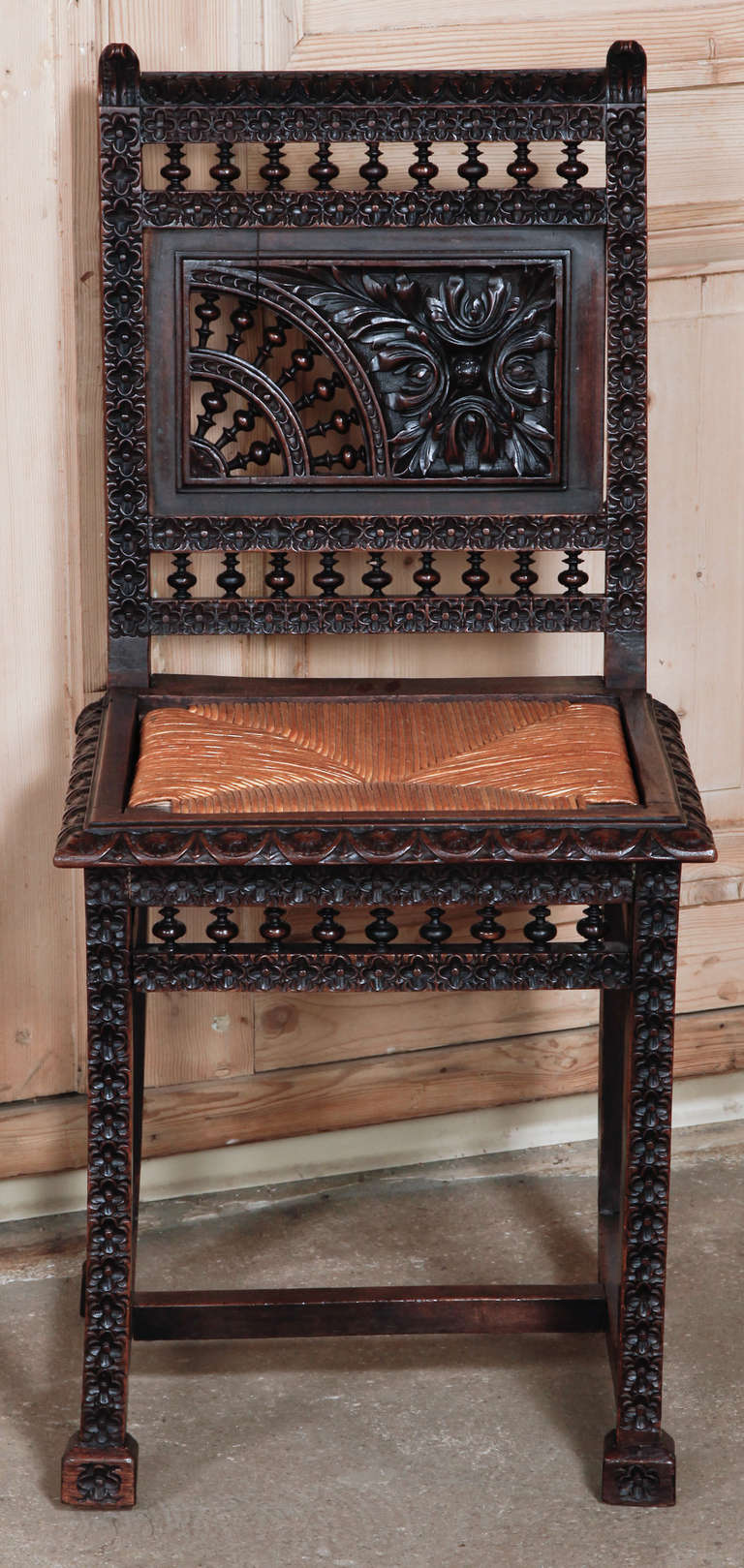 Set of 6 Antique Brittany Chairs 4