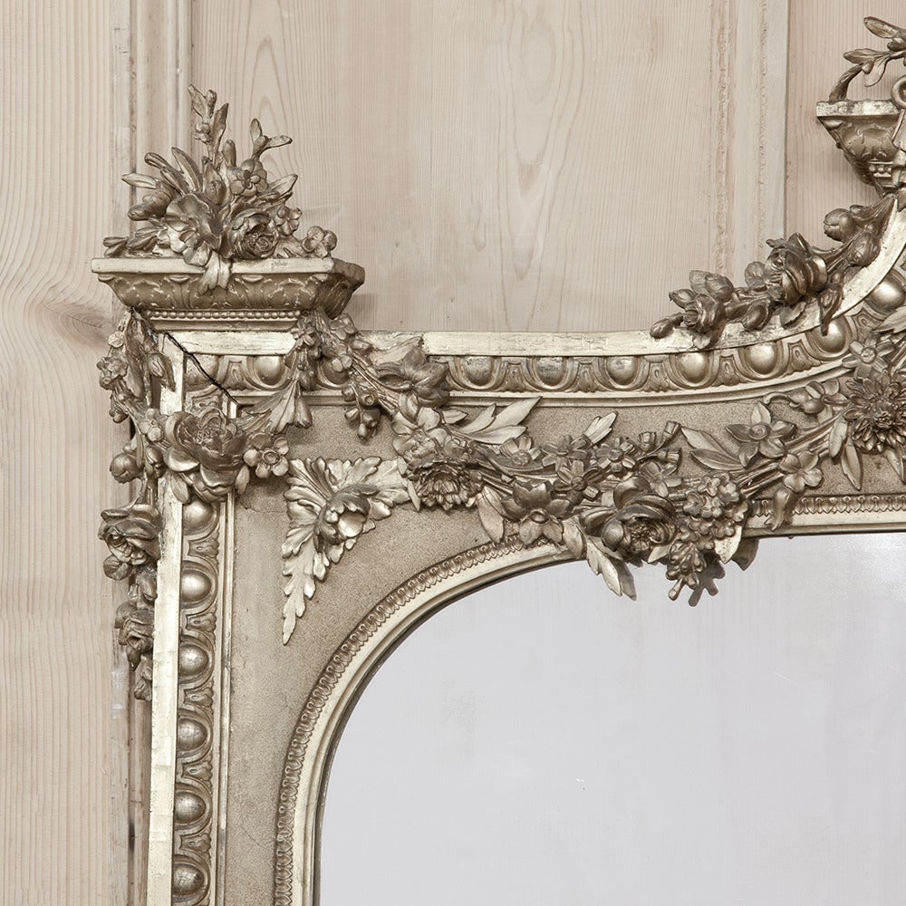 Neoclassical Revival 19th Century Neoclassical Gilded Mirror