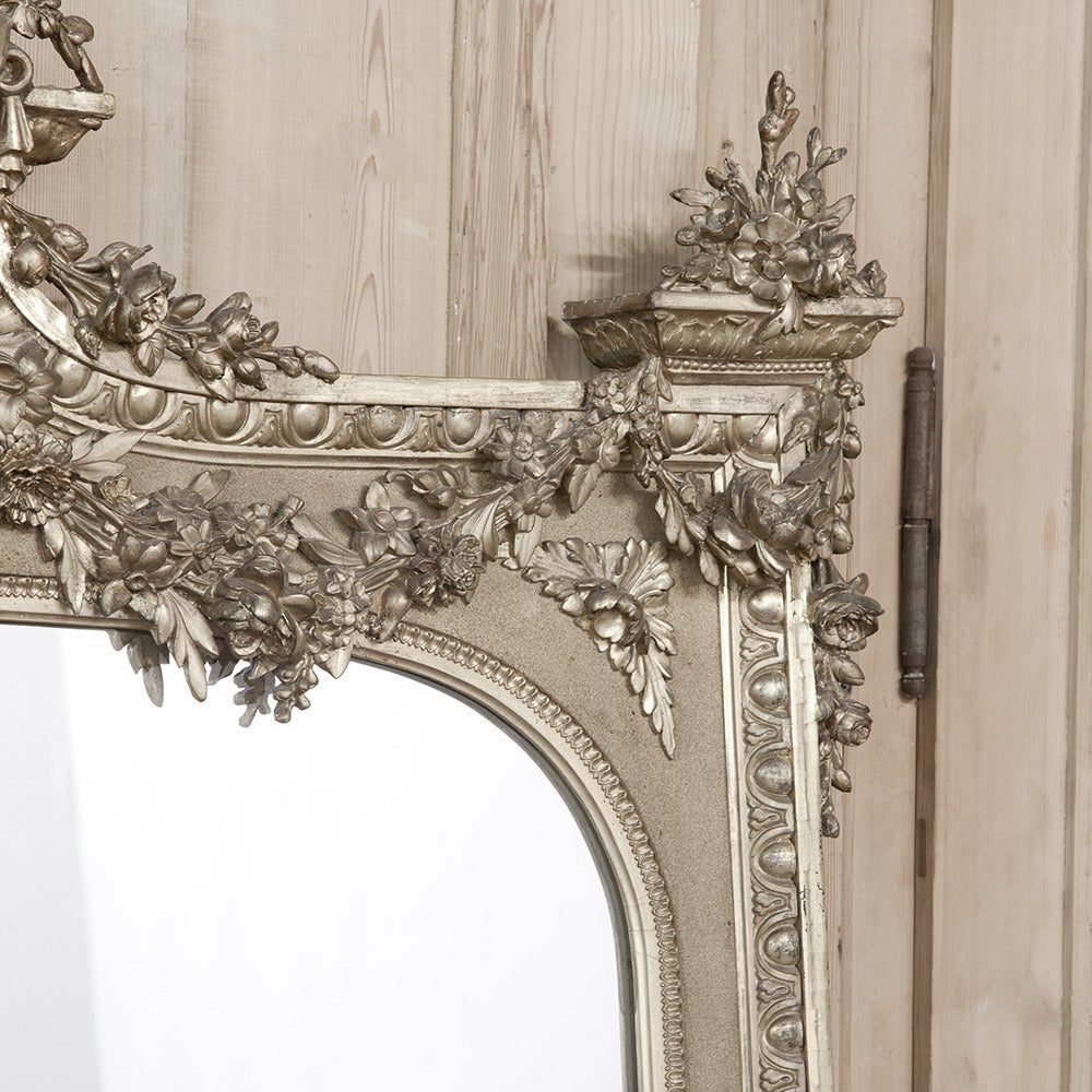 Late 19th Century 19th Century Neoclassical Gilded Mirror
