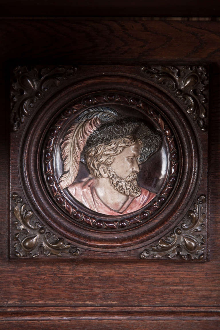 Antique Belgian Wall Shelf 2