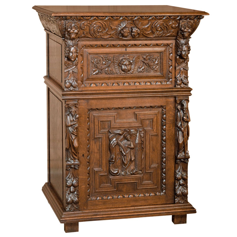 Renaissance Revival Cleric
s Cabinet