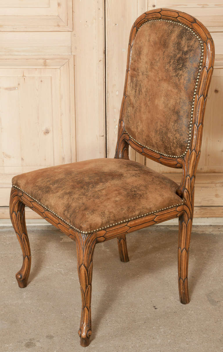 20th Century Art Nouveau Game Table and Chairs Set