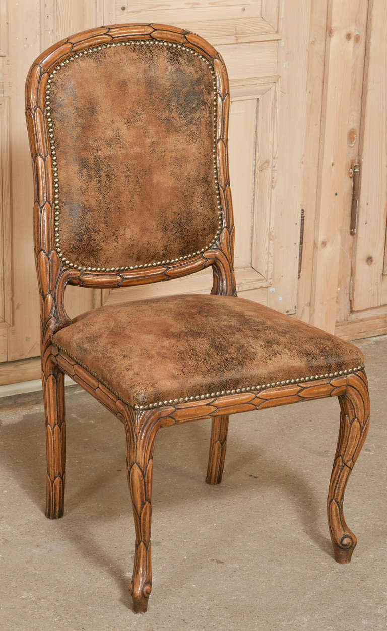 Art Nouveau Game Table and Chairs Set 1