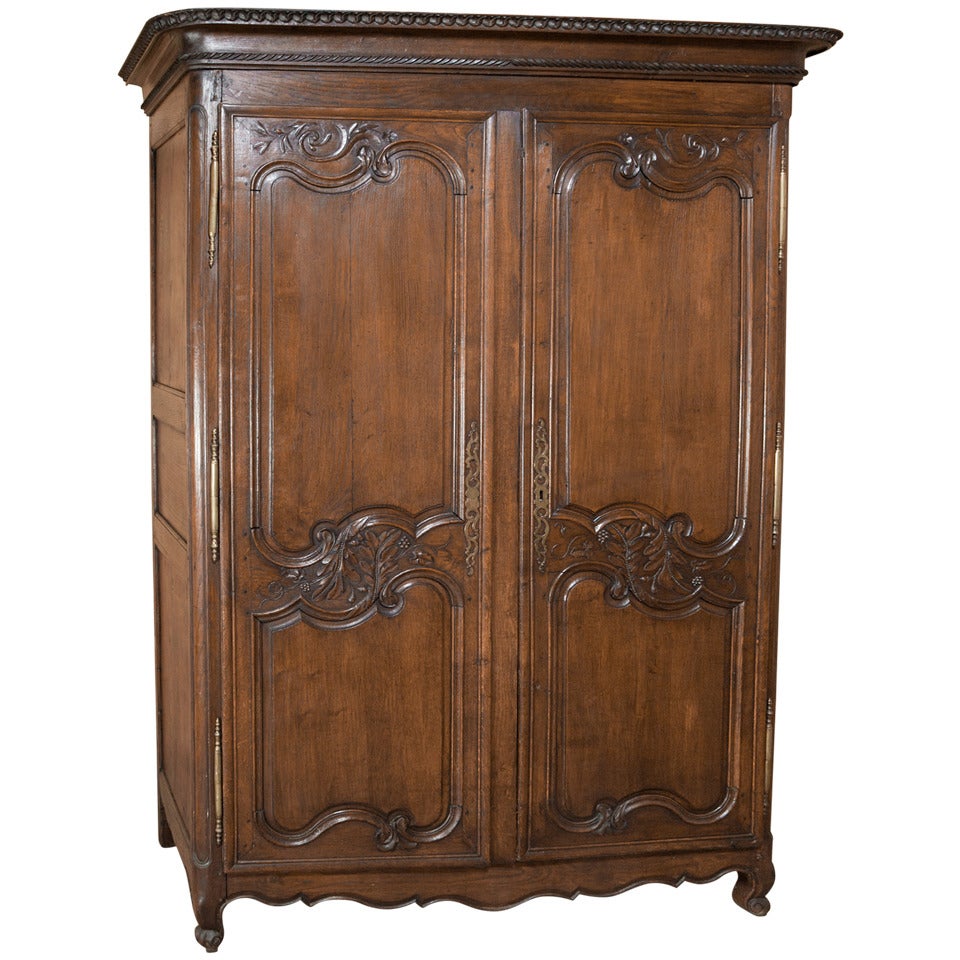 Antique Country French Armoire
