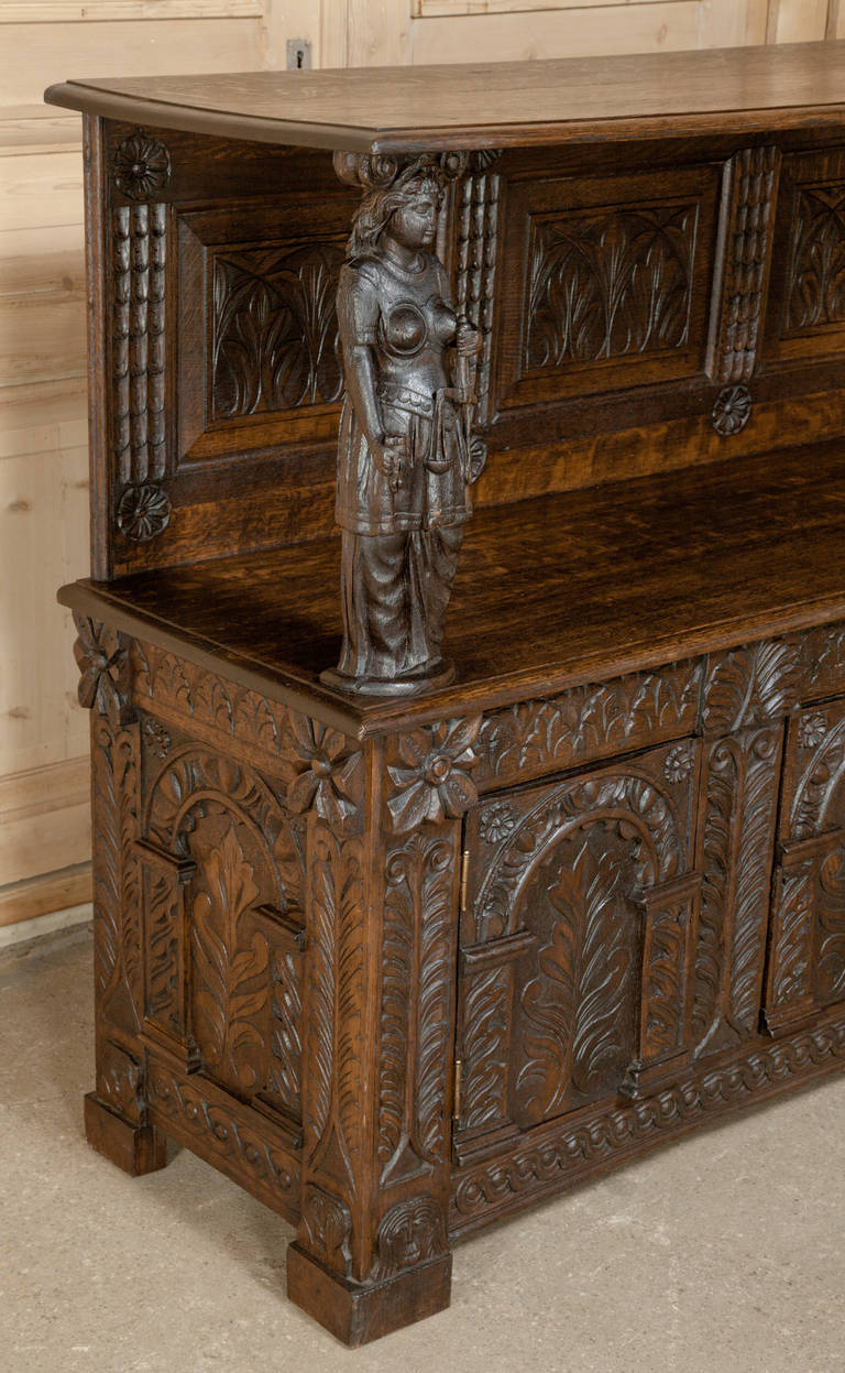 English Renaissance Credenza at 1stDibs