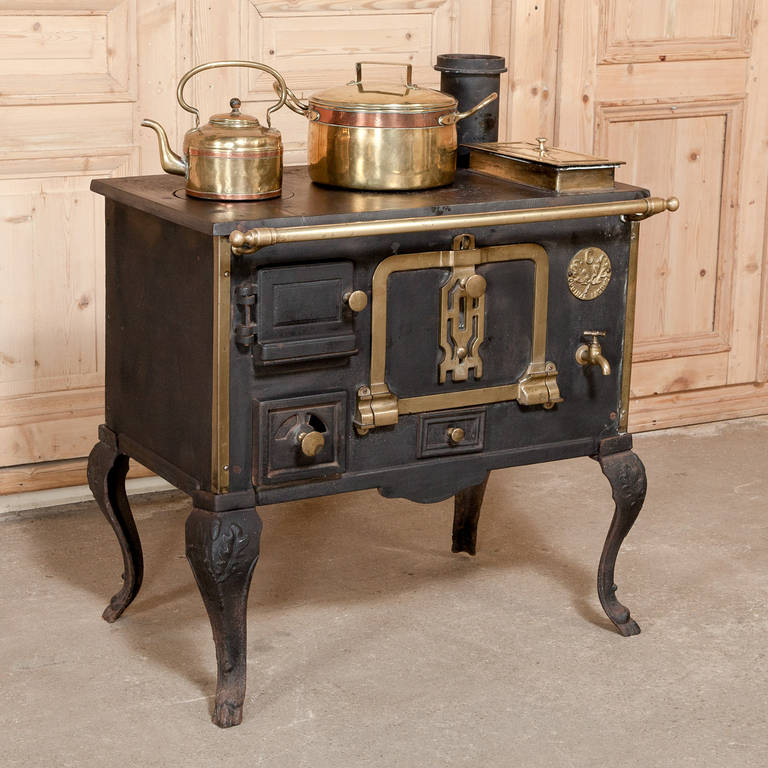 Baroque Cast Iron Woodburning Stove