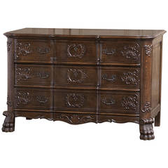 19th Century Country French Baroque Commode