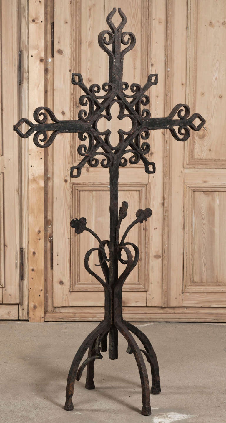 wrought iron crosses for sale