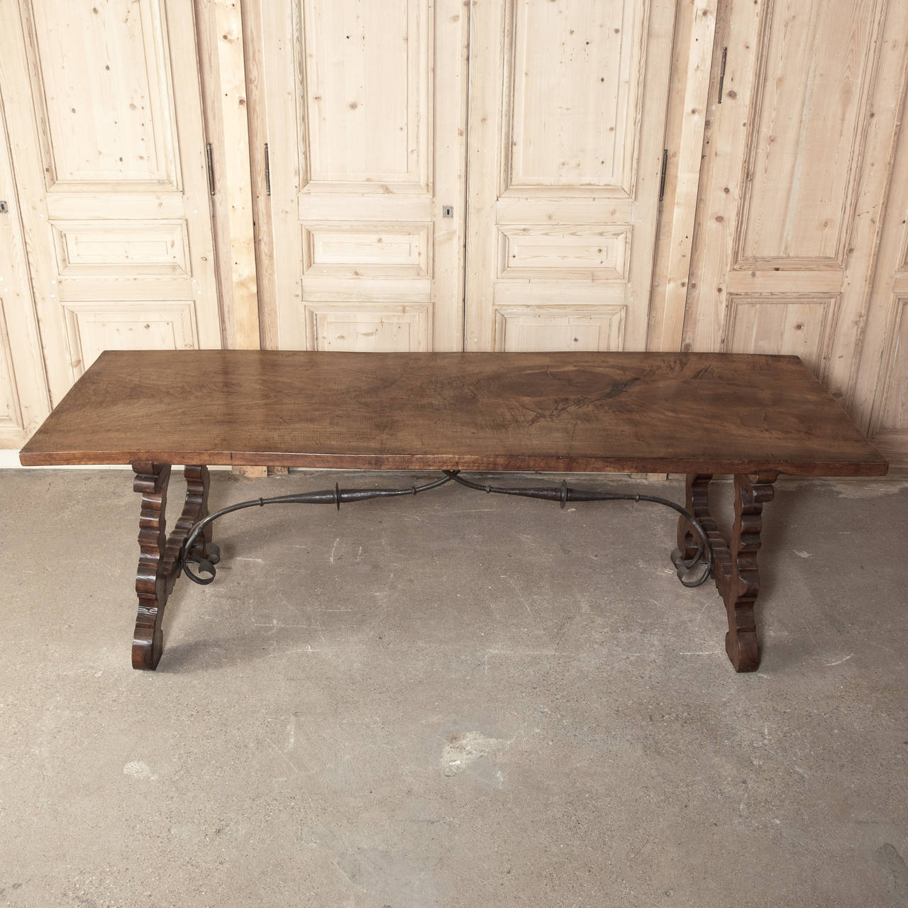 19th Century Spanish Walnut Table