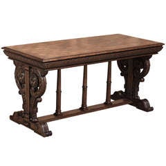 Table basse ancienne Renaissance italienne