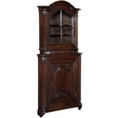 Antique 18th Century Country French Corner Cabinet